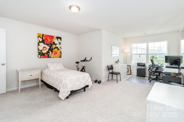 4268 Coachwhip Ave, Lancaster, SC 29720 - bedroom featuring an office area and light colored carpet