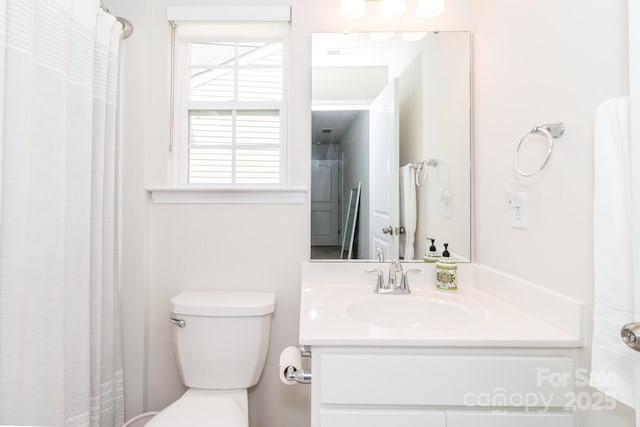4268 Coachwhip Ave, Lancaster, SC 29720 - full bath with vanity and a shower with shower curtain