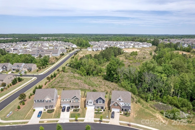 4268 Coachwhip Ave, Lancaster, SC 29720 - aerial view of property and surrounding area with nearby suburban area