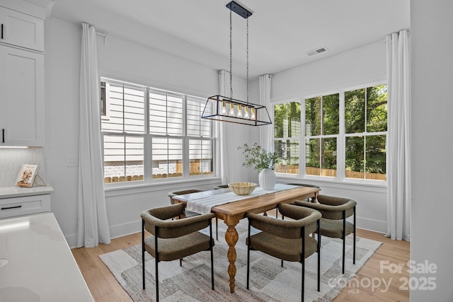 3949 Plainview Rd, Charlotte, NC 28208 - dining area featuring healthy amount of natural light and light wood-style flooring