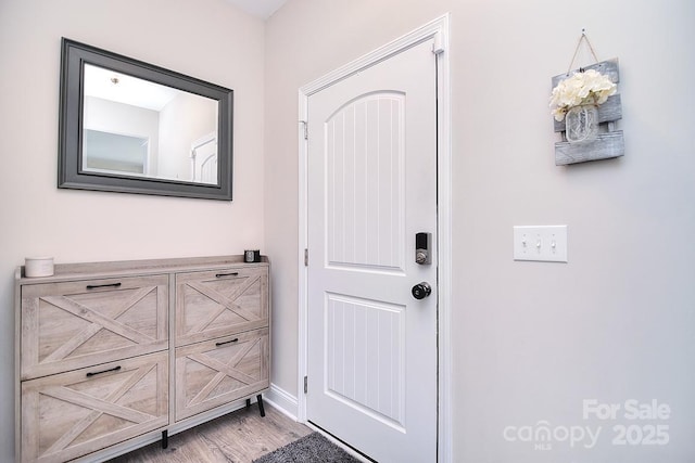 4017 Avis Way, Monroe, NC 28110 - entryway featuring wood finished floors and baseboards