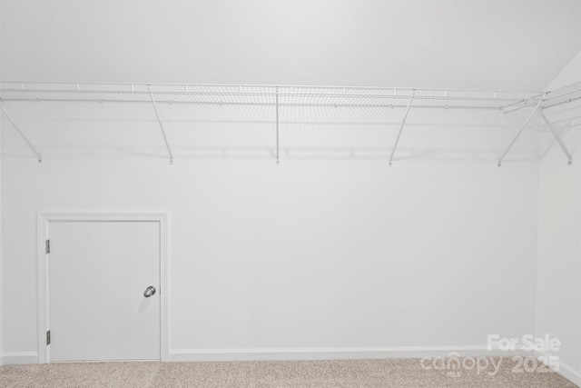 164 Meadow Glen Dr, Troutman, NC 28166 - walk in closet featuring carpet