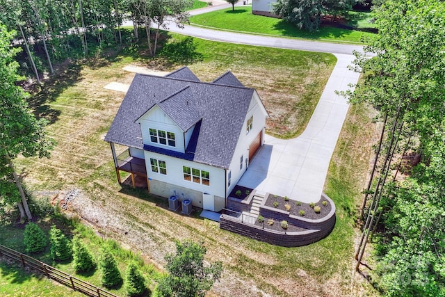 164 Meadow Glen Dr, Troutman, NC 28166 - aerial view of property and surrounding area