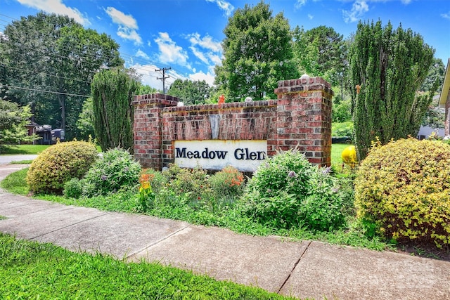 164 Meadow Glen Dr, Troutman, NC 28166 - view of community / neighborhood sign