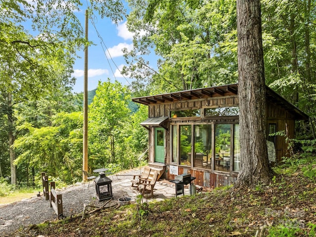 553 Paradise Mountain Rd, Canton, NC 28716 - view of patio featuring a grill