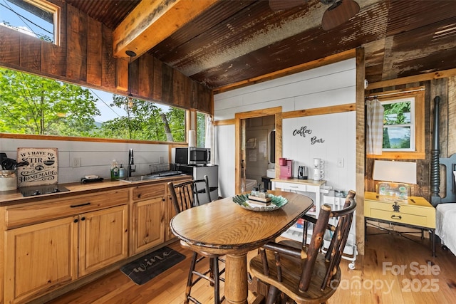 553 Paradise Mountain Rd, Canton, NC 28716 - view of patio featuring area for grilling and outdoor dining area
