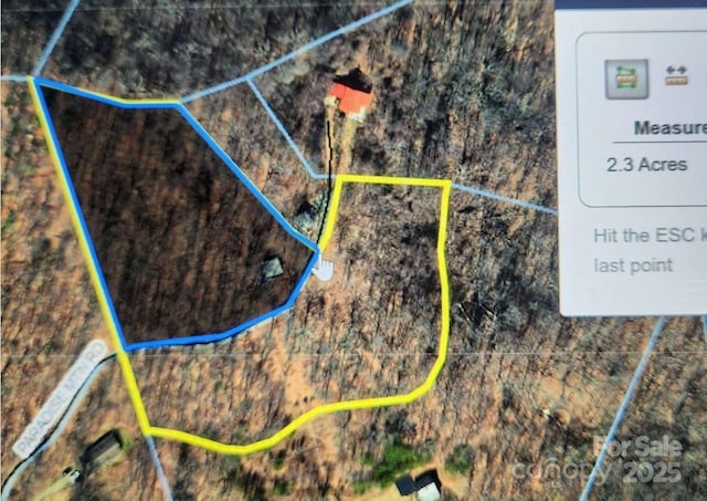 553 Paradise Mountain Rd, Canton, NC 28716 - map / location featuring property boundaries highlighted