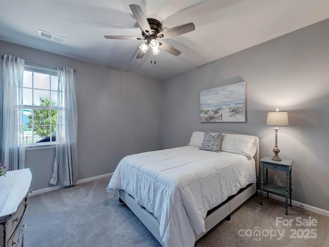 1324 Mona Vale Dr, Huntersville, NC 28078 - bedroom with carpet floors and a ceiling fan