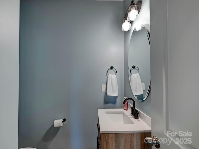 1324 Mona Vale Dr, Huntersville, NC 28078 - half bath featuring vanity and toilet