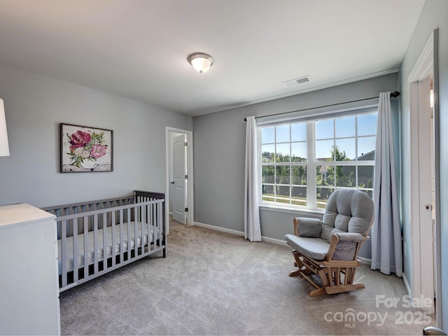 1324 Mona Vale Dr, Huntersville, NC 28078 - carpeted bedroom featuring baseboards and a nursery area
