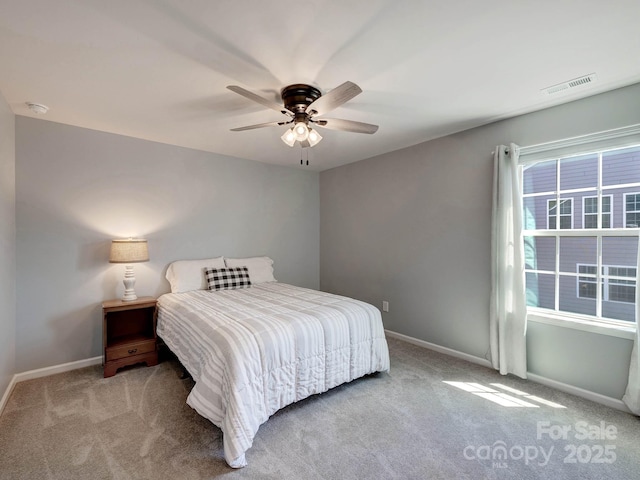 1324 Mona Vale Dr, Huntersville, NC 28078 - carpeted bedroom with baseboards and ceiling fan