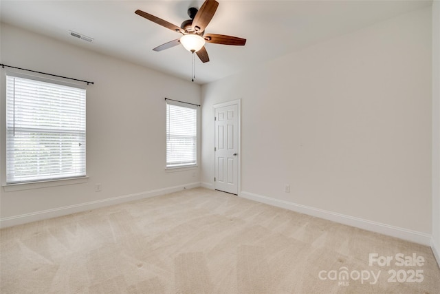 3905 Hounslow Ln, Harrisburg, NC 28075 - unfurnished room featuring ceiling fan and light carpet