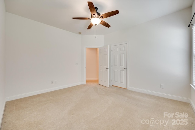 3905 Hounslow Ln, Harrisburg, NC 28075 - empty room featuring light colored carpet and ceiling fan