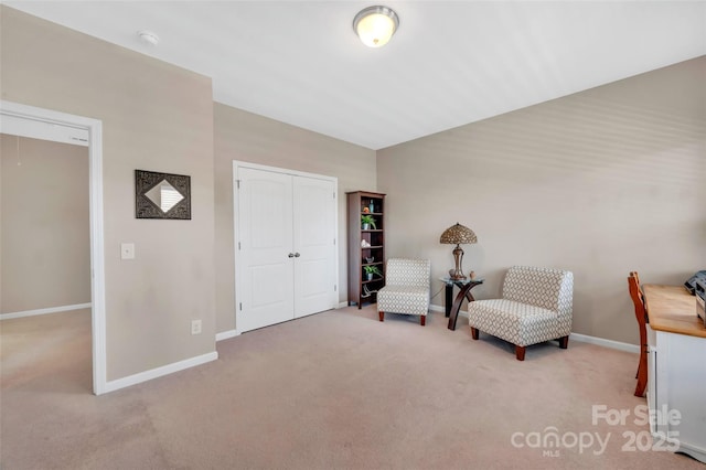 282 Harrison Ln, Locust, NC 28097 - sitting room with carpet floors and baseboards