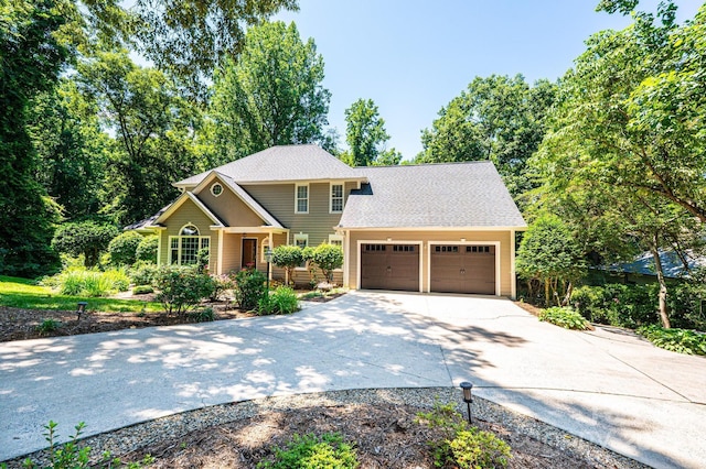 841 16th Avenue Ln NW, Hickory, NC 28601 - view of front of property featuring driveway, an attached garage, and a shingled roof