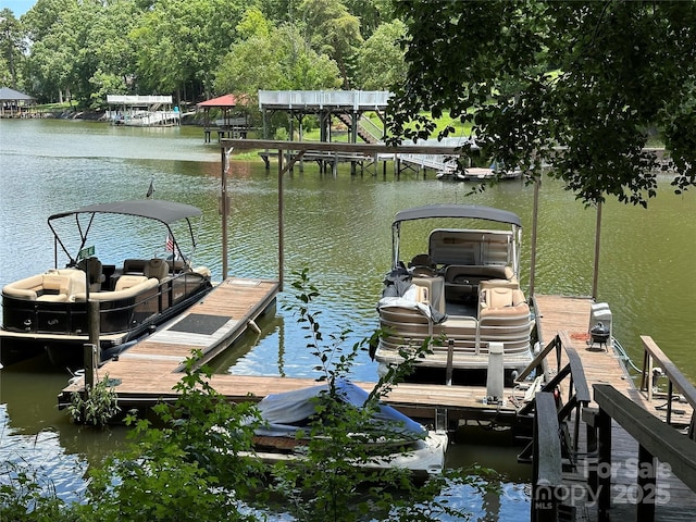 1590 Springpoint Rd Unit B, Rock Hill, SC 29732 - dock area featuring a water view