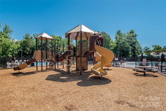 1805 Trading Path Ln, Waxhaw, NC 28173 - community jungle gym with a community pool
