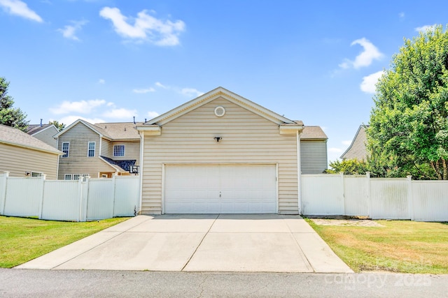 10509 Serape Rd, Charlotte, NC 28277 - view of front of home featuring a garage and concrete driveway
