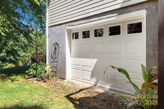 1181 Forest Lake Heights Dr, Nebo, NC 28761 - view of garage