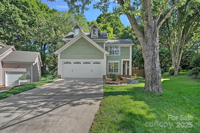 807 Water Wheel Ct, Charlotte, NC 28209 - view of front of home with concrete driveway and a garage
