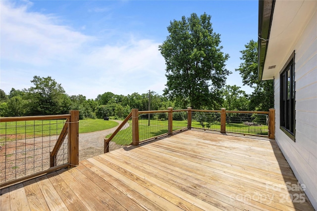 221 John C Logan Rd, Rutherfordton, NC 28139 - wooden terrace featuring a yard and view of scattered trees