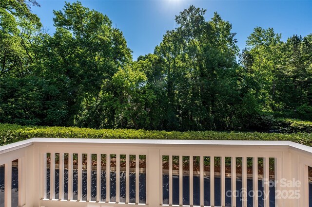 6312 Mission Pl, Charlotte, NC 28210 - view of wooden deck
