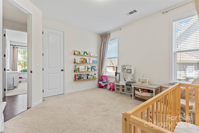 9547 Horsebit Ln, Concord, NC 28027 - game room with carpet and healthy amount of natural light