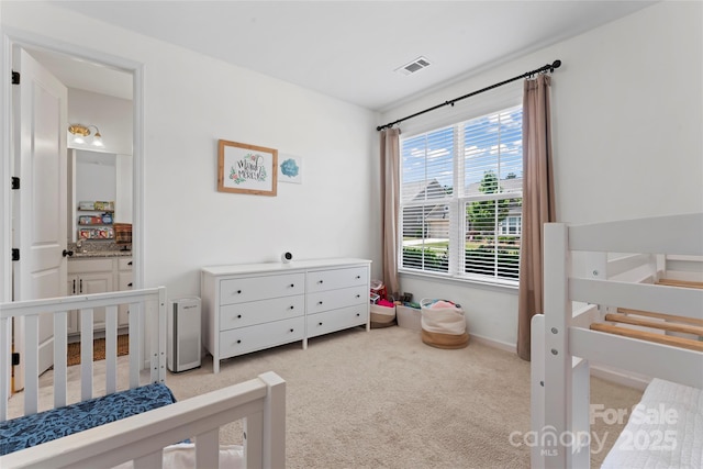 9547 Horsebit Ln, Concord, NC 28027 - bedroom featuring light carpet and baseboards