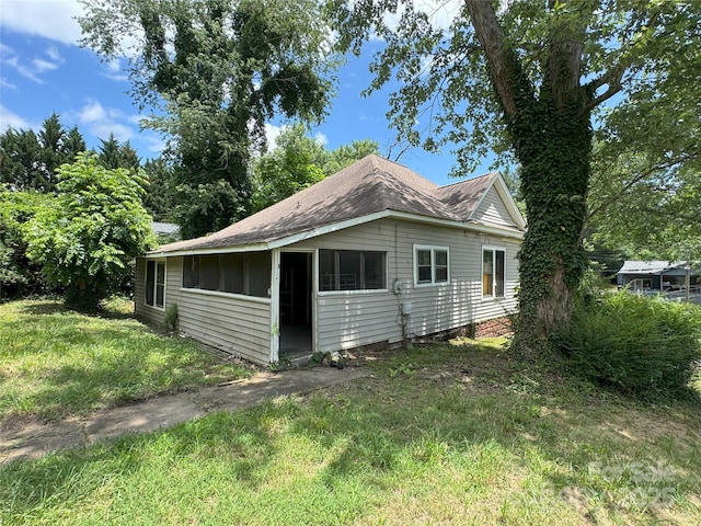 21 Allen St, Asheville, NC 28806 - view of home's exterior with roof with shingles