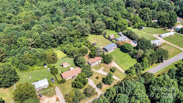 4905 Grassy Creek Rd, Denver, NC 28037 - aerial view of property's location with a forest