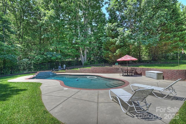 6309 Chamar Cir, Kannapolis, NC 28081 - view of pool with a patio area