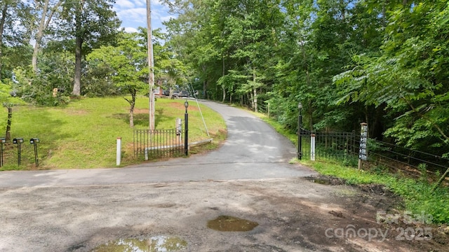 435 Pauline Ave, Franklin, NC 28734 - view of asphalt driveway