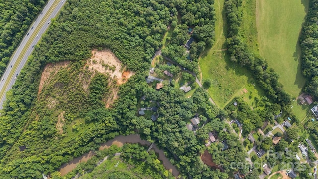 435 Pauline Ave, Franklin, NC 28734 - aerial view of property's location