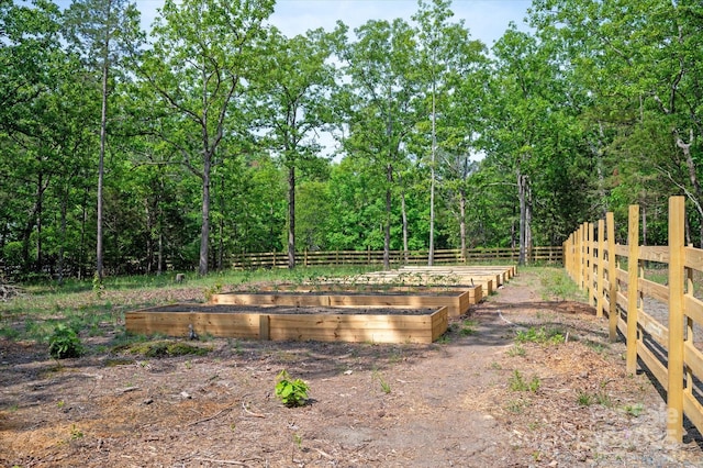 3408 Sandalwood Ln, Waxhaw, NC 28173 - view of yard with a garden