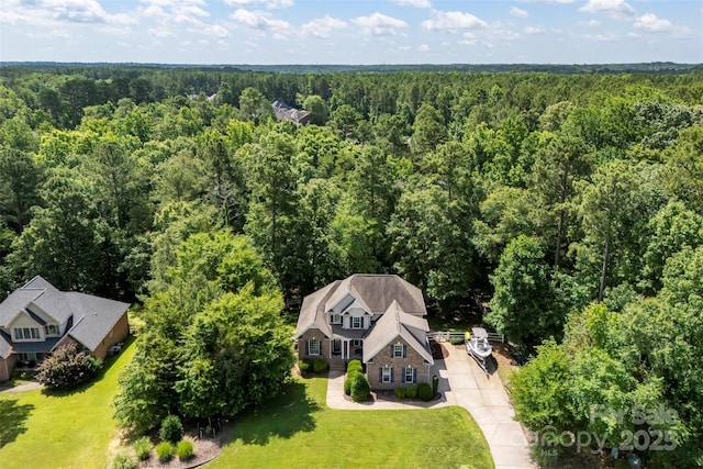 2074 Brandt Rd, York, SC 29745 - view of subject property featuring a heavily wooded area