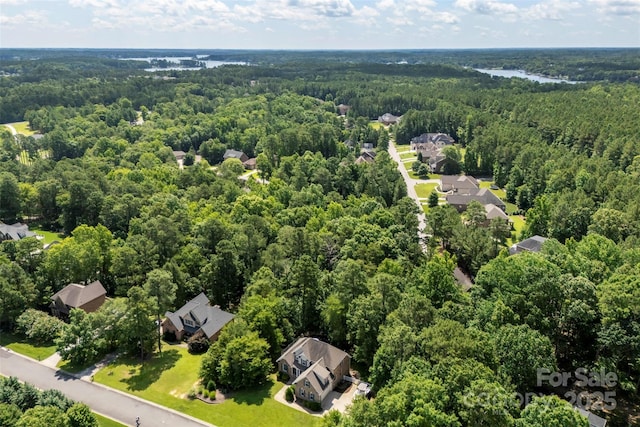 2074 Brandt Rd, York, SC 29745 - bird's eye view of a heavily wooded area