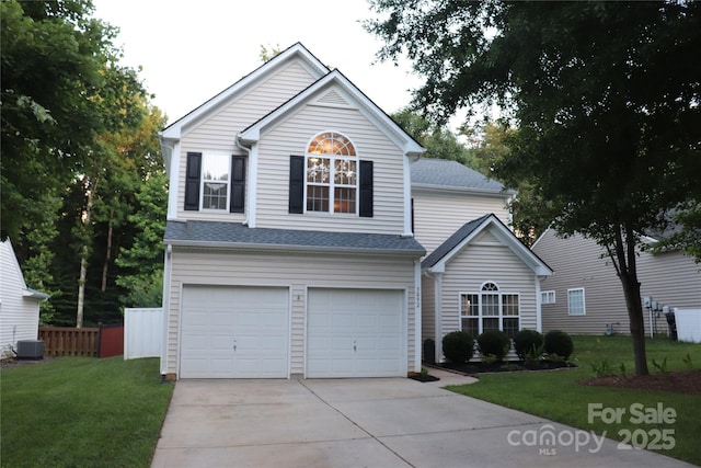 3092 S Legacy Park Blvd, Fort Mill, SC 29707 - traditional home featuring a garage, concrete driveway, and roof with shingles