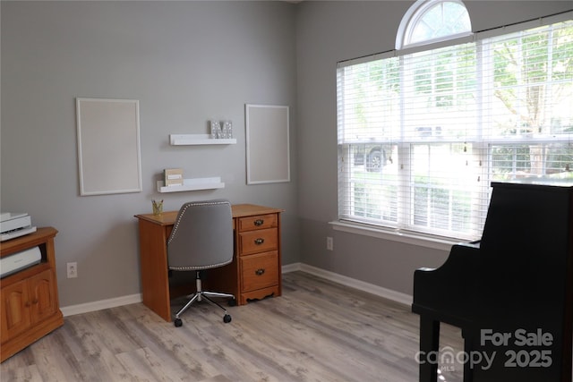 3092 S Legacy Park Blvd, Fort Mill, SC 29707 - home office featuring light wood finished floors and baseboards