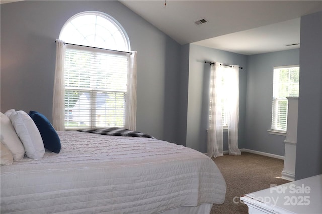 3092 S Legacy Park Blvd, Fort Mill, SC 29707 - carpeted bedroom with baseboards and vaulted ceiling