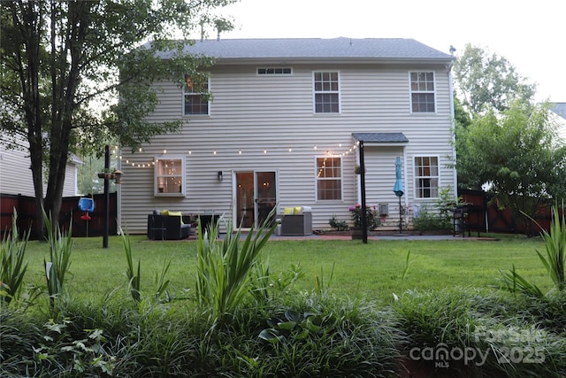 3092 S Legacy Park Blvd, Fort Mill, SC 29707 - rear view of property with a patio and a fenced backyard