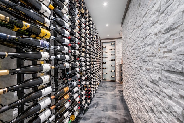 15603 June Washam Rd, Davidson, NC 28036 - wine cellar with recessed lighting