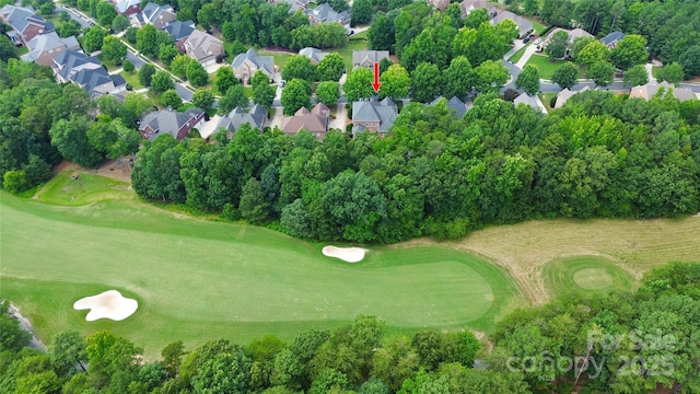 13824 Glen Abbey Dr, Charlotte, NC 28278 - aerial overview of property's location with nearby suburban area