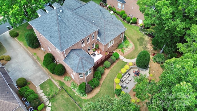 13824 Glen Abbey Dr, Charlotte, NC 28278 - view from above of property