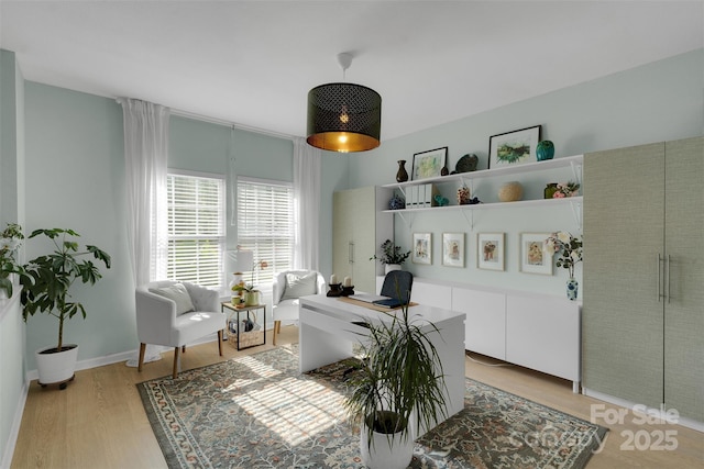 2926 Royal Fern Ln, Charlotte, NC 28215 - office space with light wood finished floors and baseboards