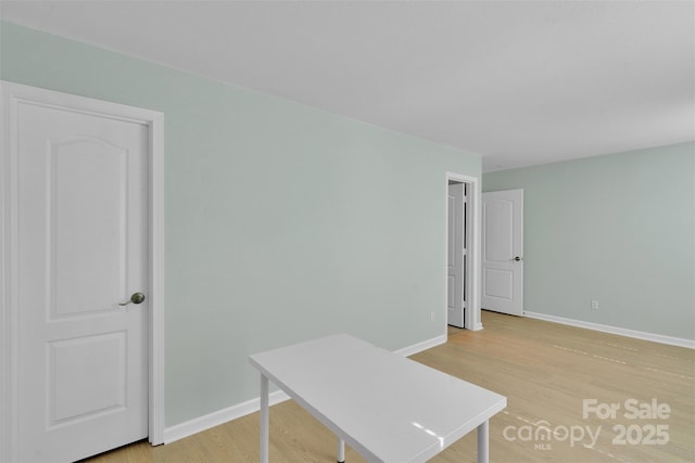 2926 Royal Fern Ln, Charlotte, NC 28215 - unfurnished office with light wood-style floors