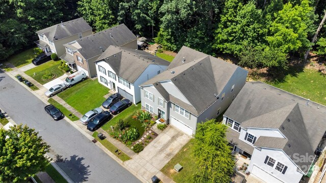 2926 Royal Fern Ln, Charlotte, NC 28215 - aerial perspective of suburban area