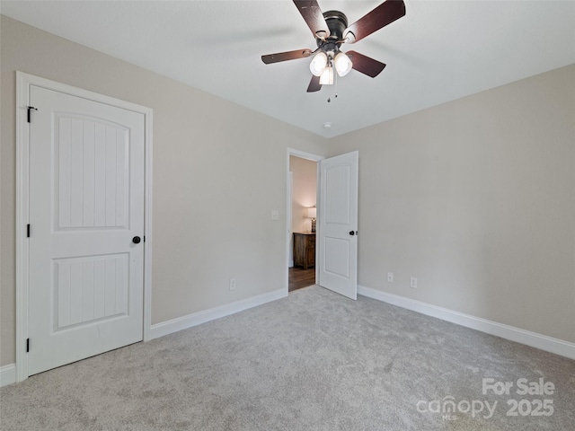 101 Meadowbrook Dr, Franklin, NC 28734 - unfurnished bedroom with carpet floors and a ceiling fan