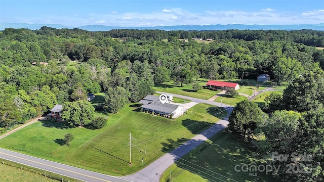 5158 Jenkins Rd, Morganton, NC 28655 - drone / aerial view of a forest