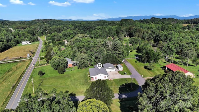 5158 Jenkins Rd, Morganton, NC 28655 - view of property location with a heavily wooded area and rural landscape