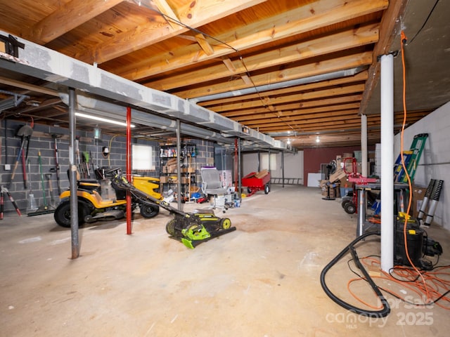 69 Katydid Dr, Marion, NC 28752 - view of unfinished basement